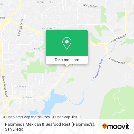 Palominos Mexican & Seafood Rest (Palomino's) map