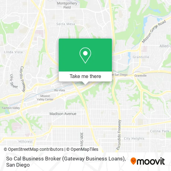 So Cal Business Broker (Gateway Business Loans) map