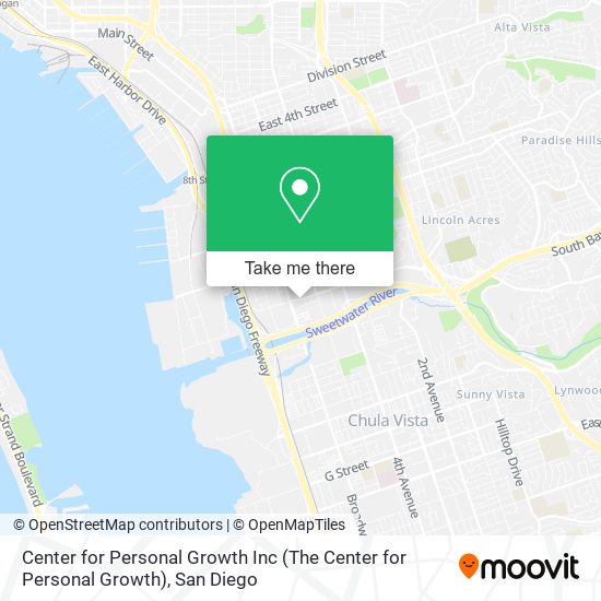 Center for Personal Growth Inc map