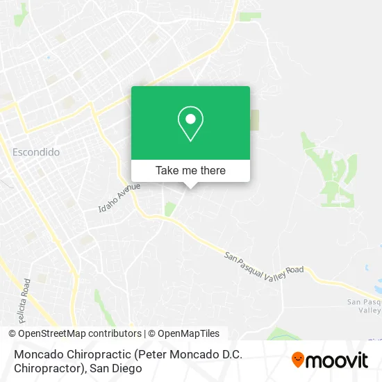 Moncado Chiropractic (Peter Moncado D.C. Chiropractor) map