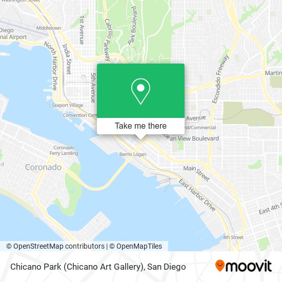 Mapa de Chicano Park (Chicano Art Gallery)