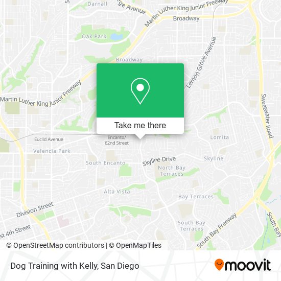 Mapa de Dog Training with Kelly
