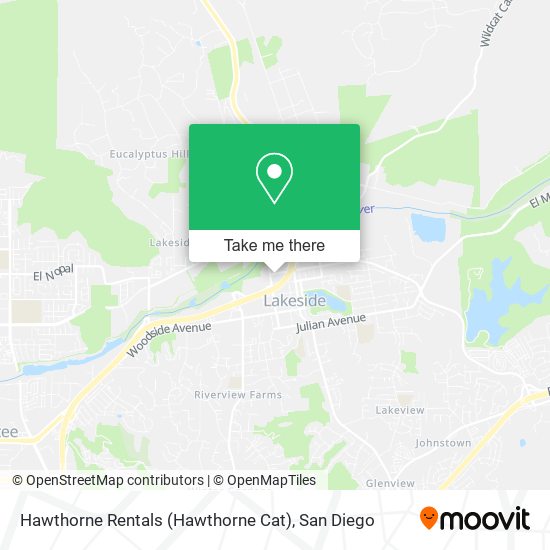 Hawthorne Rentals (Hawthorne Cat) map