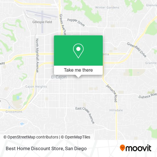 Mapa de Best Home Discount Store