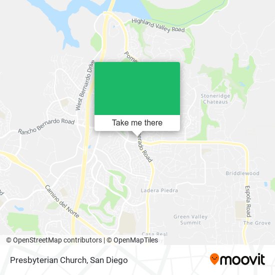 Presbyterian Church map