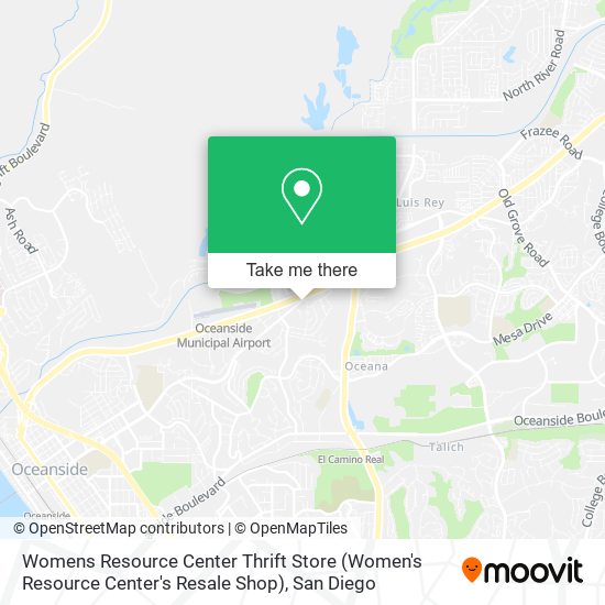 Mapa de Womens Resource Center Thrift Store (Women's Resource Center's Resale Shop)