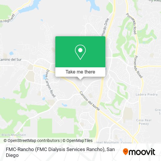 Mapa de FMC-Rancho (FMC Dialysis Services Rancho)
