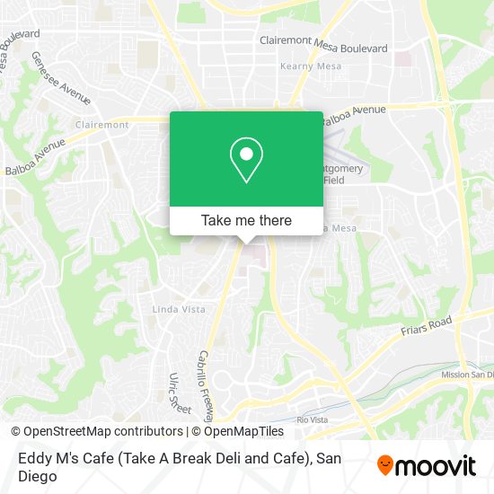 Eddy M's Cafe (Take A Break Deli and Cafe) map
