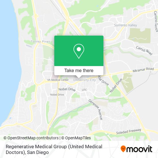 Regenerative Medical Group (United Medical Doctors) map
