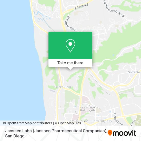 Janssen Labs (Janssen Pharmaceutical Companies) map