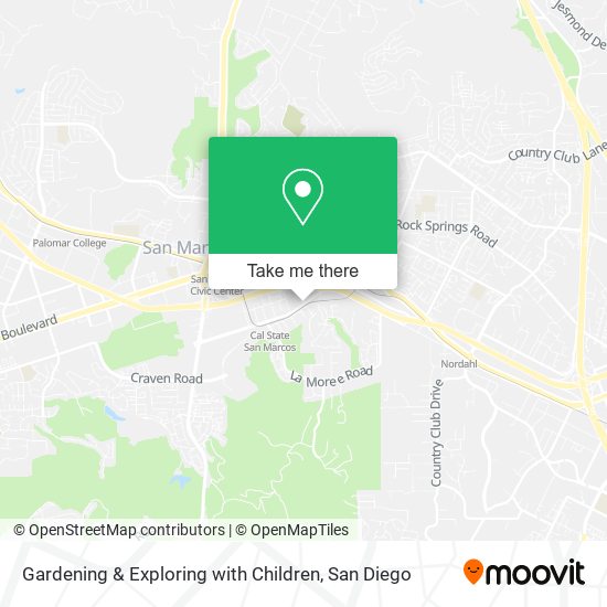 Mapa de Gardening & Exploring with Children