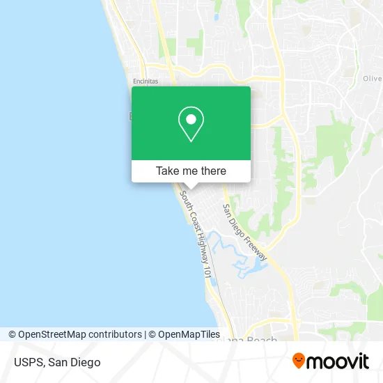 Mapa de USPS