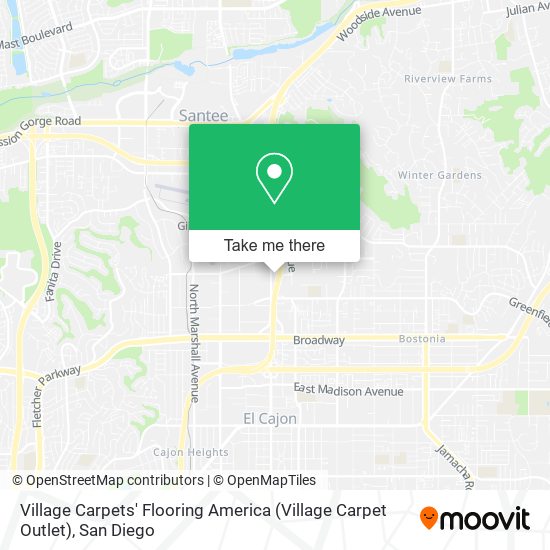 Village Carpets' Flooring America (Village Carpet Outlet) map