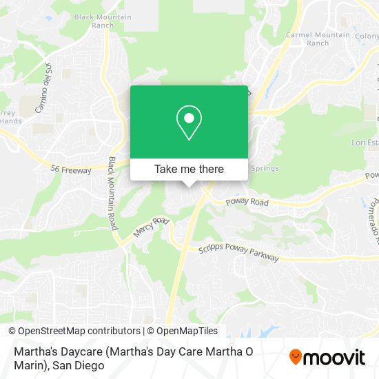 Mapa de Martha's Daycare (Martha's Day Care Martha O Marin)