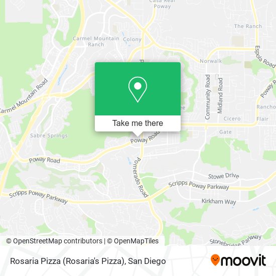 Rosaria Pizza (Rosaria's Pizza) map