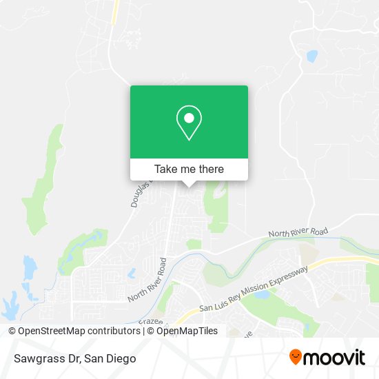 Sawgrass Dr map