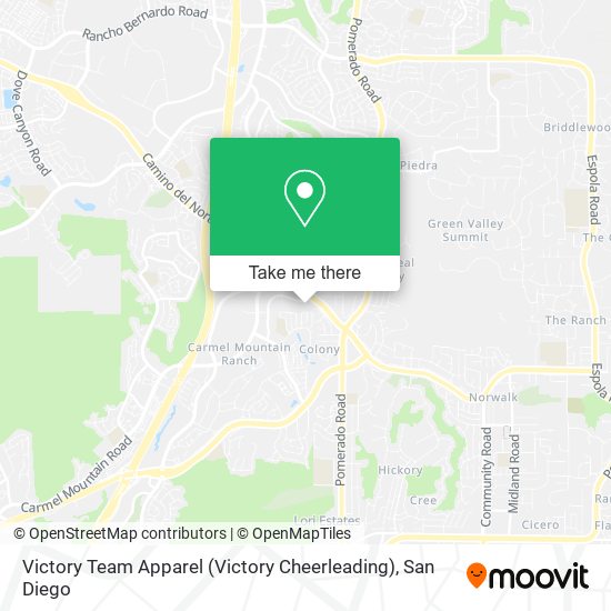 Victory Team Apparel (Victory Cheerleading) map