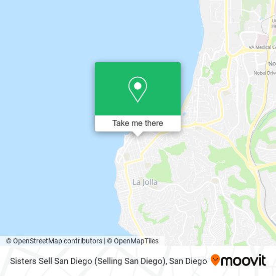Mapa de Sisters Sell San Diego (Selling San Diego)