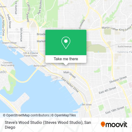 Mapa de Steve's Wood Studio (Steves Wood Studio)