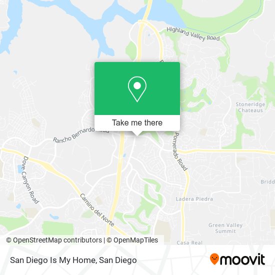 San Diego Is My Home map