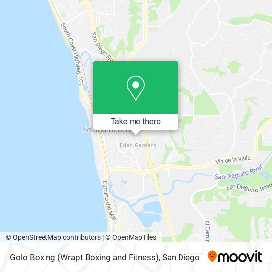 Mapa de Golo Boxing (Wrapt Boxing and Fitness)