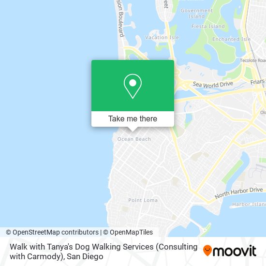 Walk with Tanya's Dog Walking Services (Consulting with Carmody) map