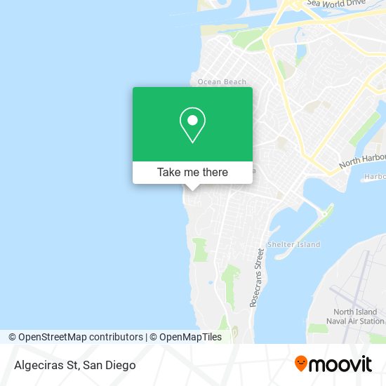 Algeciras St map