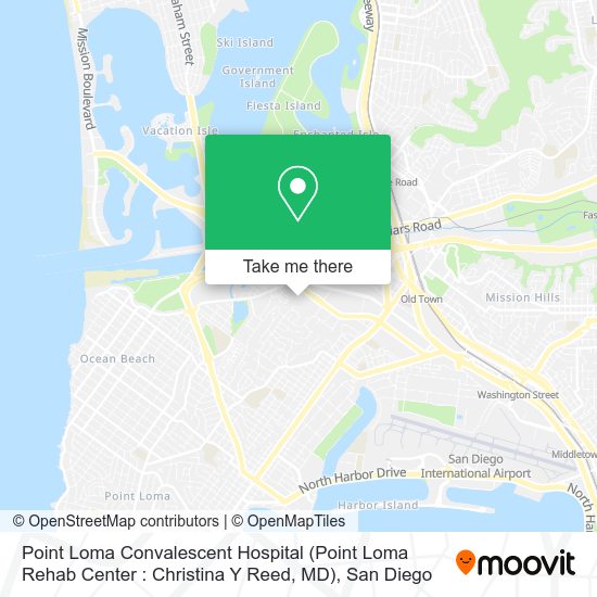 Point Loma Convalescent Hospital (Point Loma Rehab Center : Christina Y Reed, MD) map