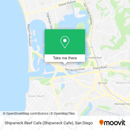 Shipwreck Reef Cafe (Shipwreck Cafe) map