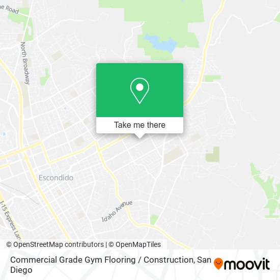 Commercial Grade Gym Flooring / Construction map