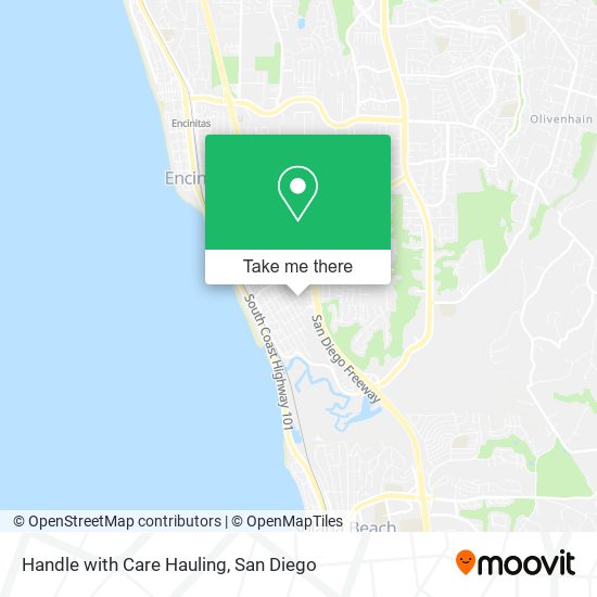 Handle with Care Hauling map