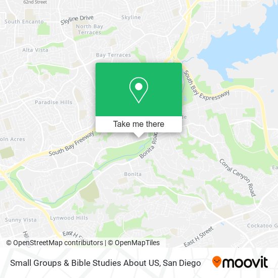 Small Groups & Bible Studies About US map