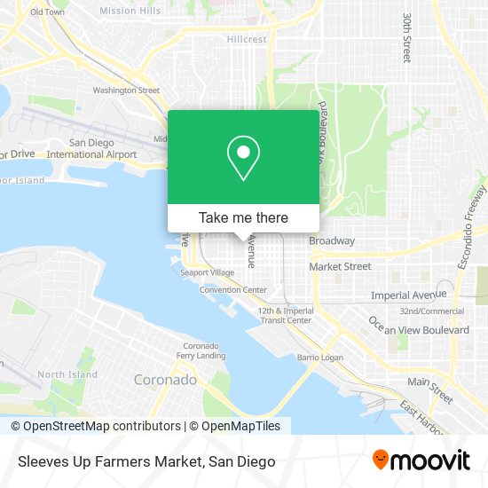 Mapa de Sleeves Up Farmers Market