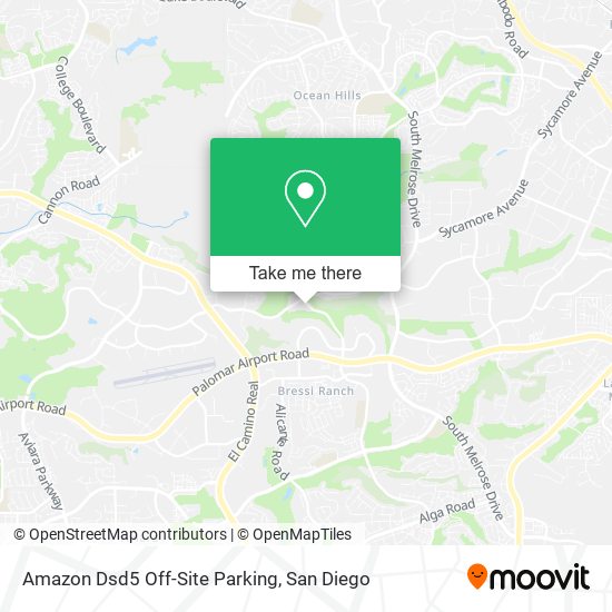 Mapa de Amazon Dsd5 Off-Site Parking