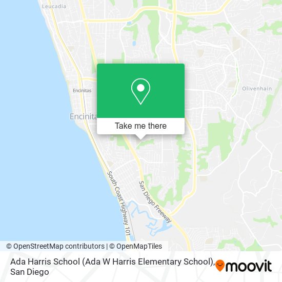 Mapa de Ada Harris School (Ada W Harris Elementary School)