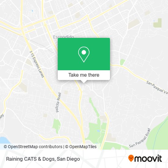 Raining CATS & Dogs map