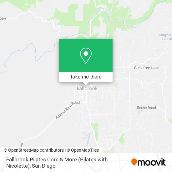 Fallbrook Pilates Core & More (Pilates with Nicolette) map