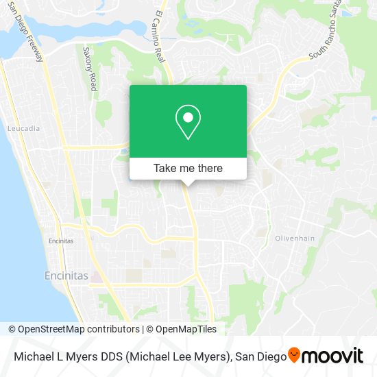 Mapa de Michael L Myers DDS (Michael Lee Myers)