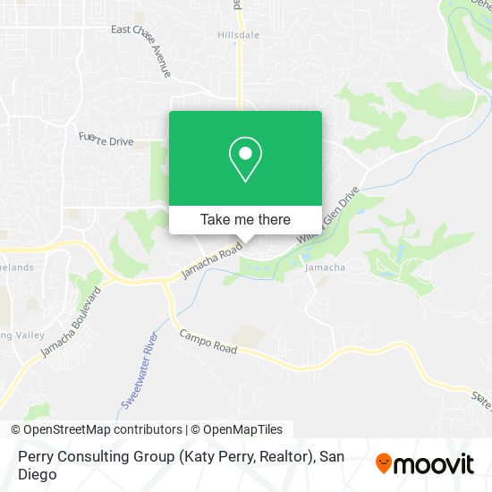 Mapa de Perry Consulting Group (Katy Perry, Realtor)