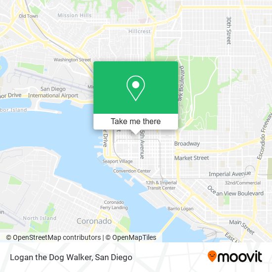 Mapa de Logan the Dog Walker