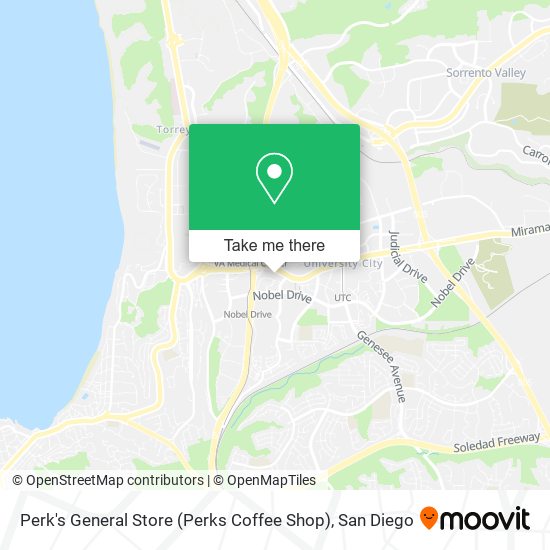 Mapa de Perk's General Store (Perks Coffee Shop)