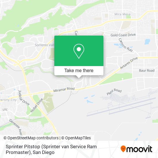 Sprinter Pitstop (Sprinter van Service Ram Promaster) map