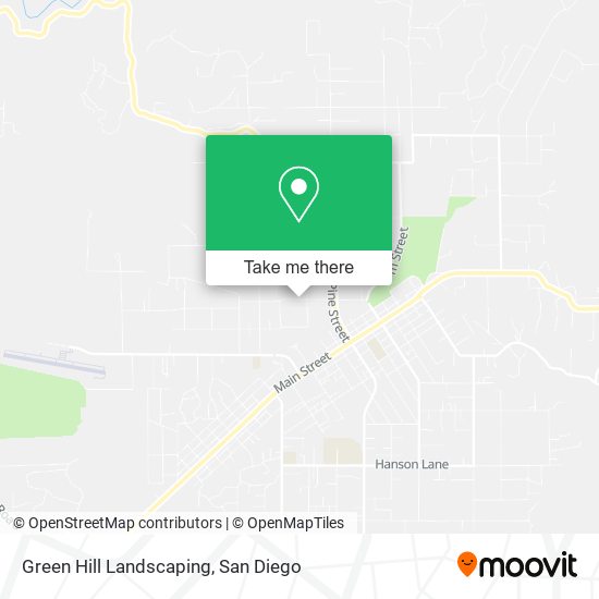 Green Hill Landscaping map