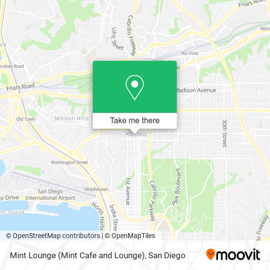 Mapa de Mint Lounge (Mint Cafe and Lounge)