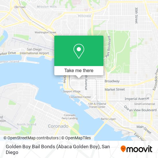 Golden Boy Bail Bonds (Abaca Golden Boy) map