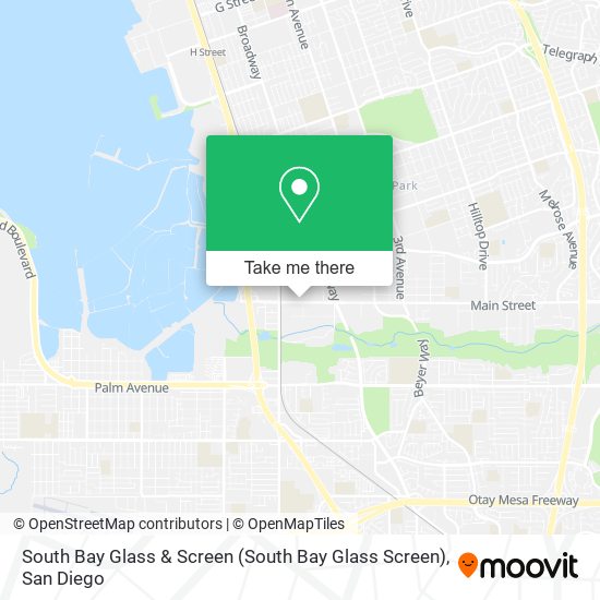 South Bay Glass & Screen map