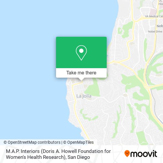 M.A.P. Interiors (Doris A. Howell Foundation for Women's Health Research) map