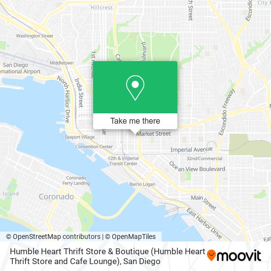 Mapa de Humble Heart Thrift Store & Boutique (Humble Heart Thrift Store and Cafe Lounge)