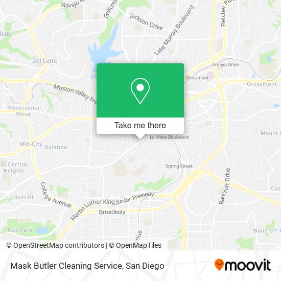 Mapa de Mask Butler Cleaning Service