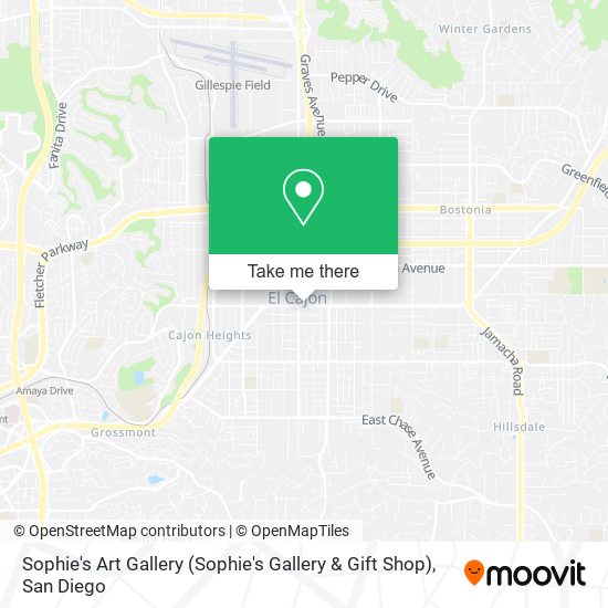 Mapa de Sophie's Art Gallery (Sophie's Gallery & Gift Shop)